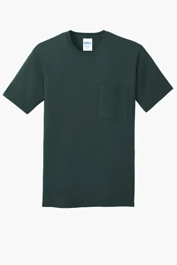 Port & Co Core Cotton Pocket Tee — view 5