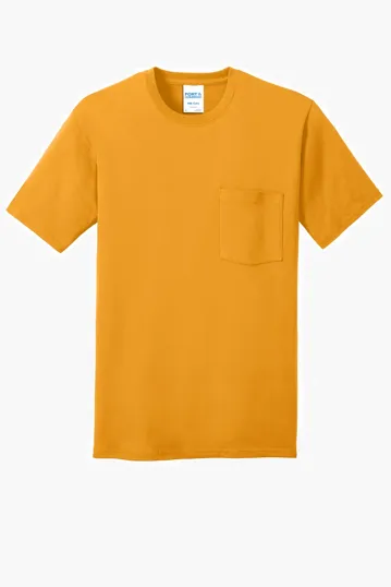 Port & Co Core Cotton Pocket Tee — view 6