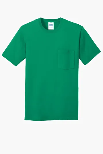 Port & Co Core Cotton Pocket Tee — view 8