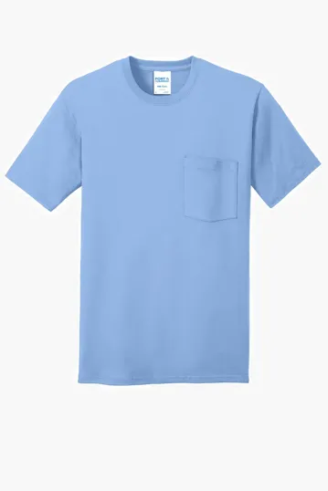 Port & Co Core Cotton Pocket Tee — view 9