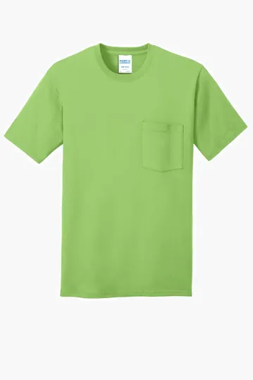 Port & Co Core Cotton Pocket Tee — view 10