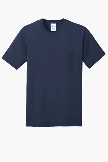 Port & Co Core Cotton Pocket Tee — view 11