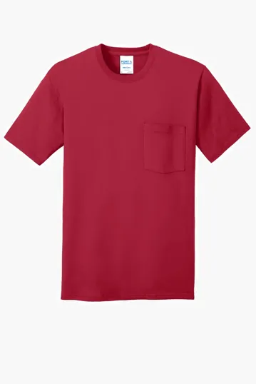 Port & Co Core Cotton Pocket Tee — view 13