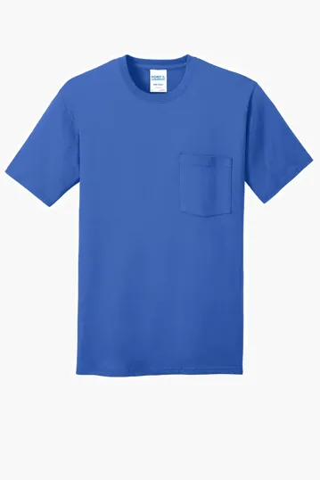 Port & Co Core Cotton Pocket Tee — view 14