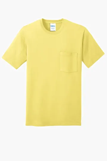 Port & Co Core Cotton Pocket Tee — view 16