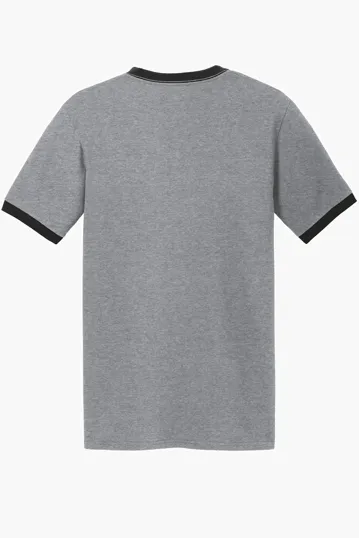 Port & Co Core Cotton Ringer Tee — view 11