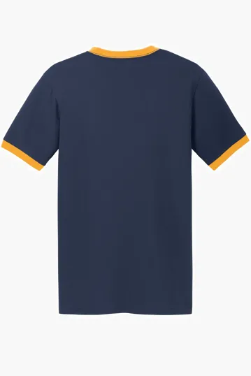 Port & Co Core Cotton Ringer Tee — view 15