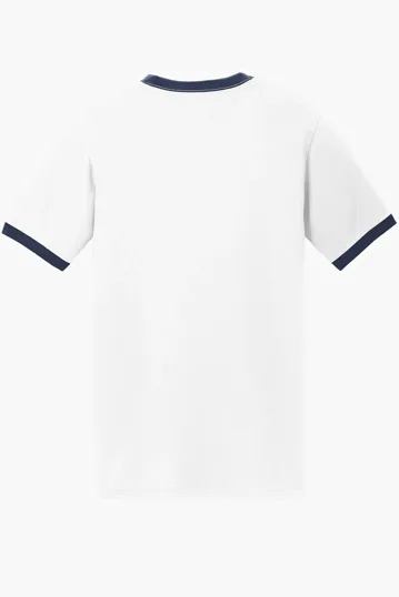 Port & Co Core Cotton Ringer Tee — view 18