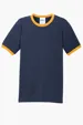Port & Co Core Cotton Ringer Tee — view 6