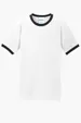 Port & Co Core Cotton Ringer Tee — view 8