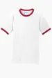 Port & Co Core Cotton Ringer Tee — view 10