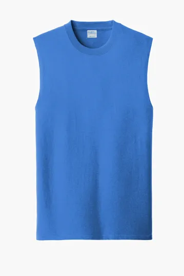 Port & Co Core Cotton Sleeveless Tee — view 12