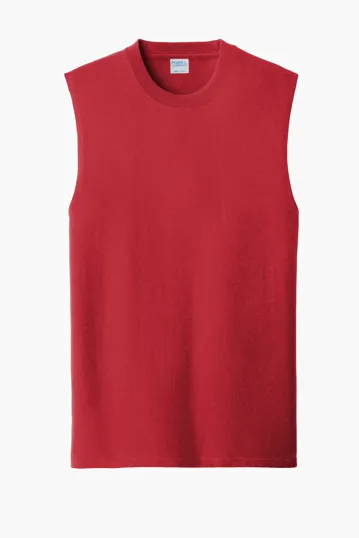 Port & Co Core Cotton Sleeveless Tee — view 11