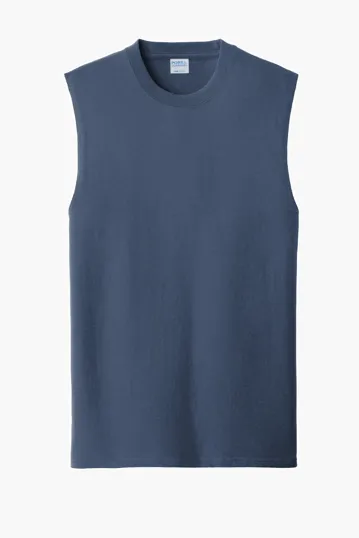 Port & Co Core Cotton Sleeveless Tee — view 10