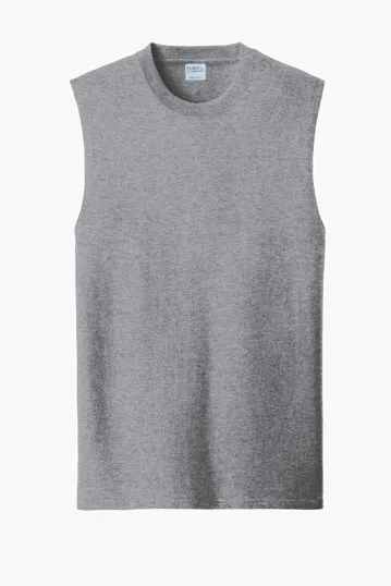Port & Co Core Cotton Sleeveless Tee — view 8