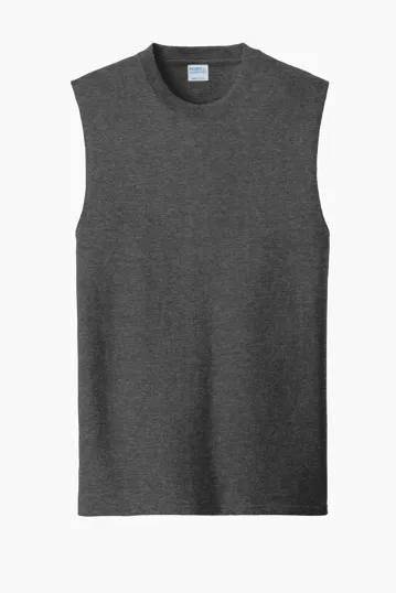 Port & Co Core Cotton Sleeveless Tee — view 9