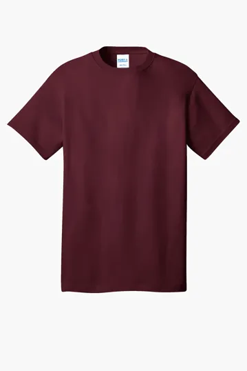 Port & Co Tall Core Cotton Tee — view 5