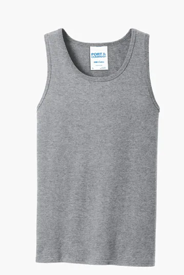 Port & Co Core Cotton Tank Top — view 2