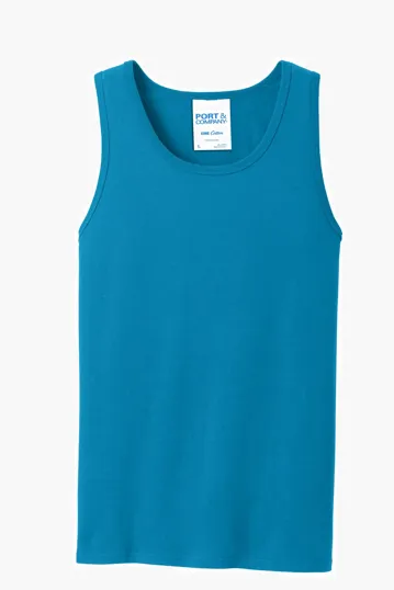 Port & Co Core Cotton Tank Top — view 8