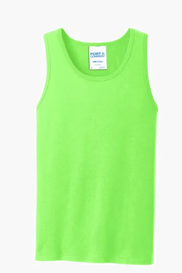Port & Co Core Cotton Tank Top — view 9