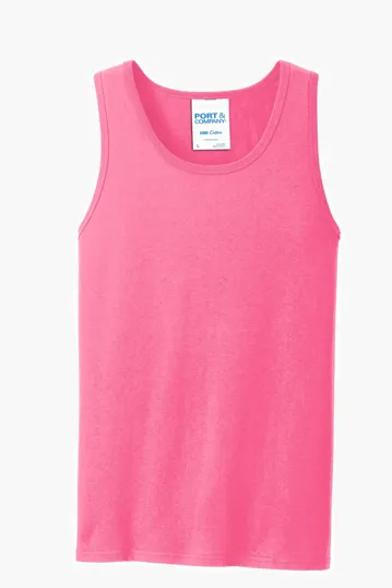 Port & Co Core Cotton Tank Top — view 11