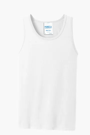 Port & Co Core Cotton Tank Top — view 15