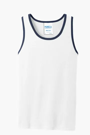 Port & Co Core Cotton Tank Top — view 17