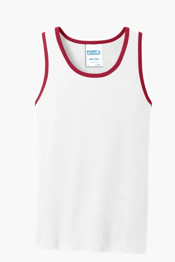Port & Co Core Cotton Tank Top — view 18