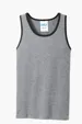 Port & Co Core Cotton Tank Top — view 3