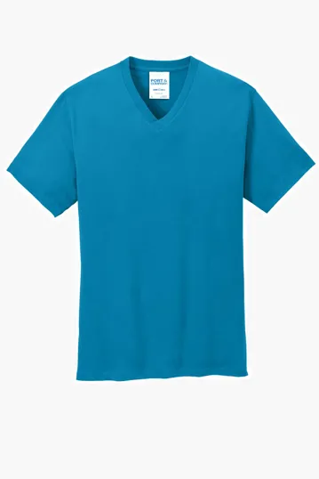 Port & Co Core Cotton V-Neck Tee — view 5