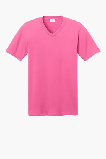 Port & Co Core Cotton V-Neck Tee — view 7