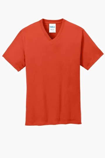 Port & Co Core Cotton V-Neck Tee — view 9