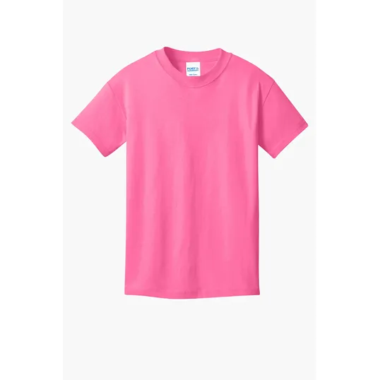 Port & Co Youth Core Cotton Tee — view 71