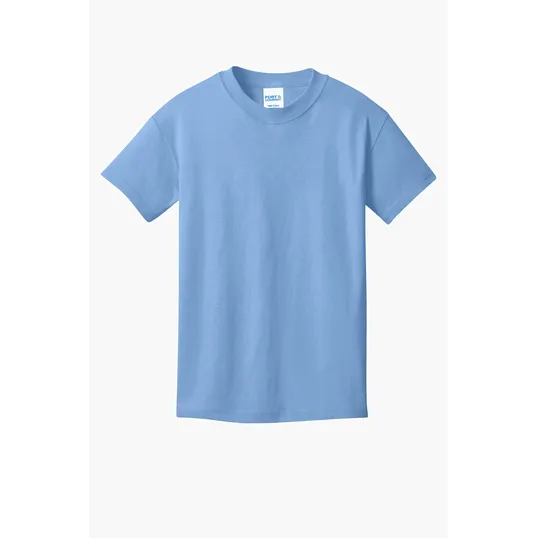 Port & Co Youth Core Cotton Tee — view 17