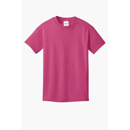 Port & Co Youth Core Cotton Tee — view 78