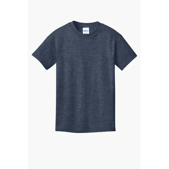 Port & Co Youth Core Cotton Tee — view 60
