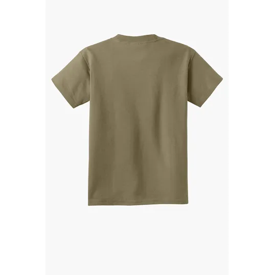 Port & Co Youth Core Cotton Tee — view 37