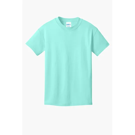 Port & Co Youth Core Cotton Tee — view 30