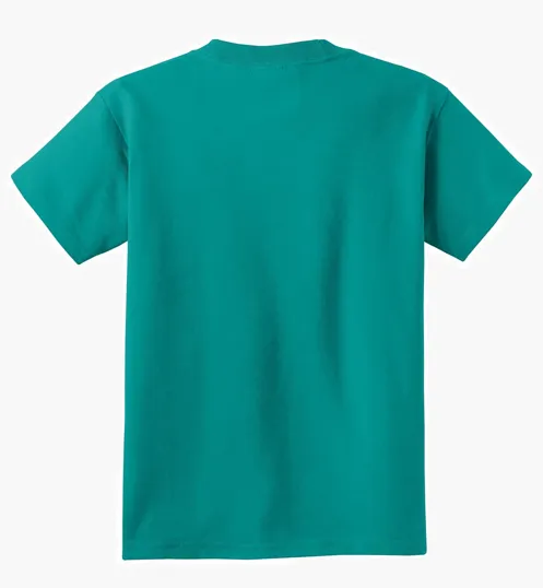 Port & Co Youth Core Cotton Tee — view 7