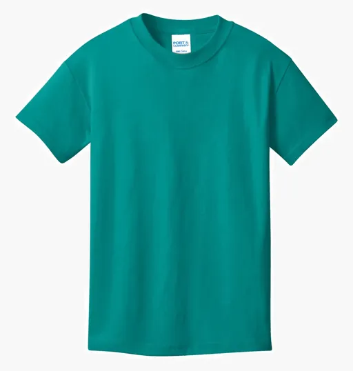 Port & Co Youth Core Cotton Tee — view 2