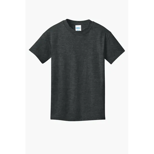 Port & Co Youth Core Cotton Tee — view 16