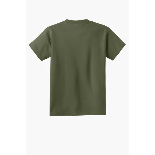 Port & Co Youth Core Cotton Tee — view 42