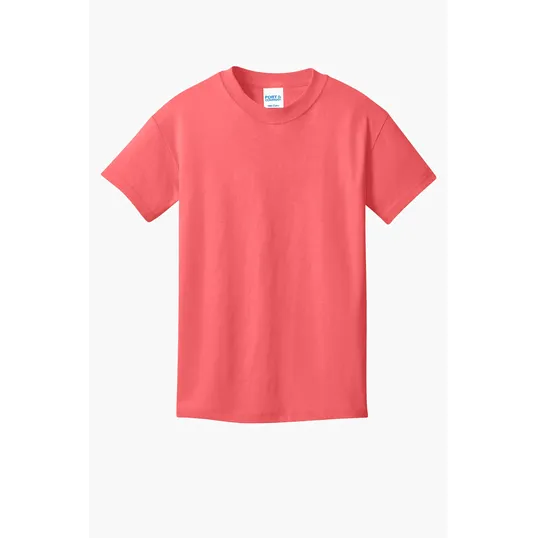 Port & Co Youth Core Cotton Tee — view 19