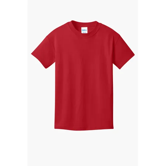 Port & Co Youth Core Cotton Tee — view 75
