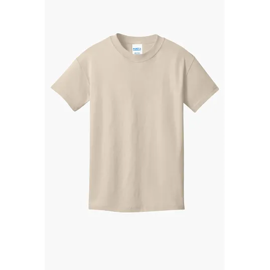 Port & Co Youth Core Cotton Tee — view 24