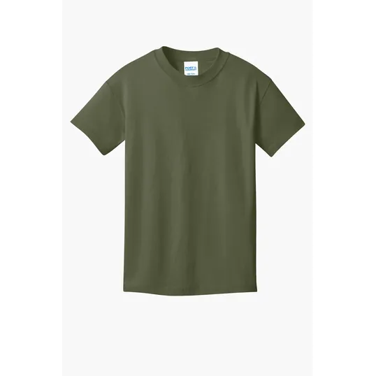 Port & Co Youth Core Cotton Tee — view 25