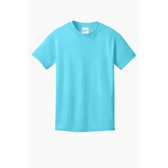 Port & Co Youth Core Cotton Tee — view 29