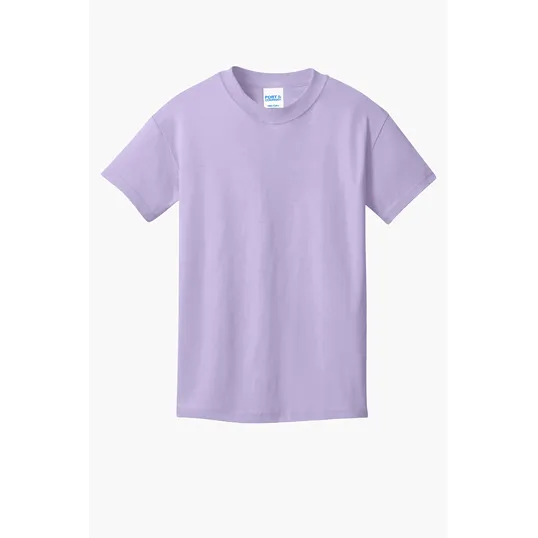 Port & Co Youth Core Cotton Tee — view 22