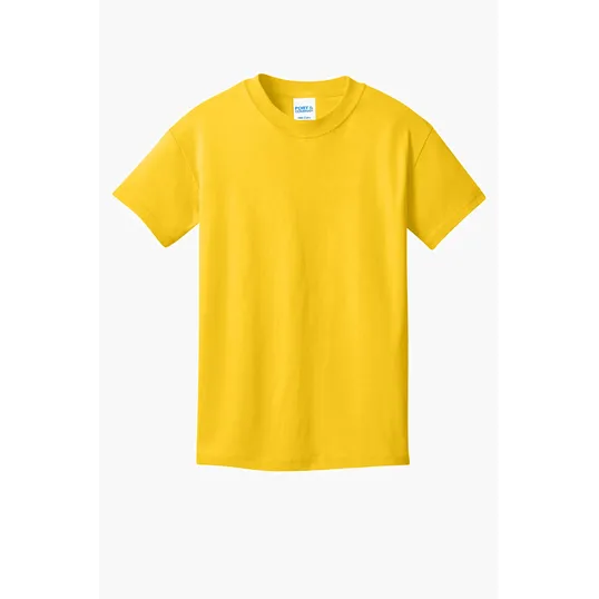Port & Co Youth Core Cotton Tee — view 23