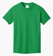 Port & Co Youth Core Cotton Tee — view 3